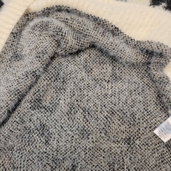 Maronie Soft Baggy Oversized Cheetah Sweater Leopard Animal Print - Picture 8 of 11